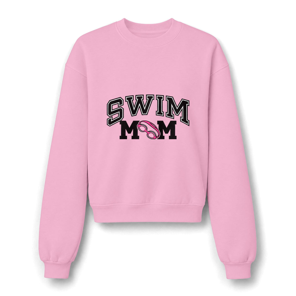Swim Mom sweatshirt | Mom Swim Team Crewneck, Pink Athletic Mom Top