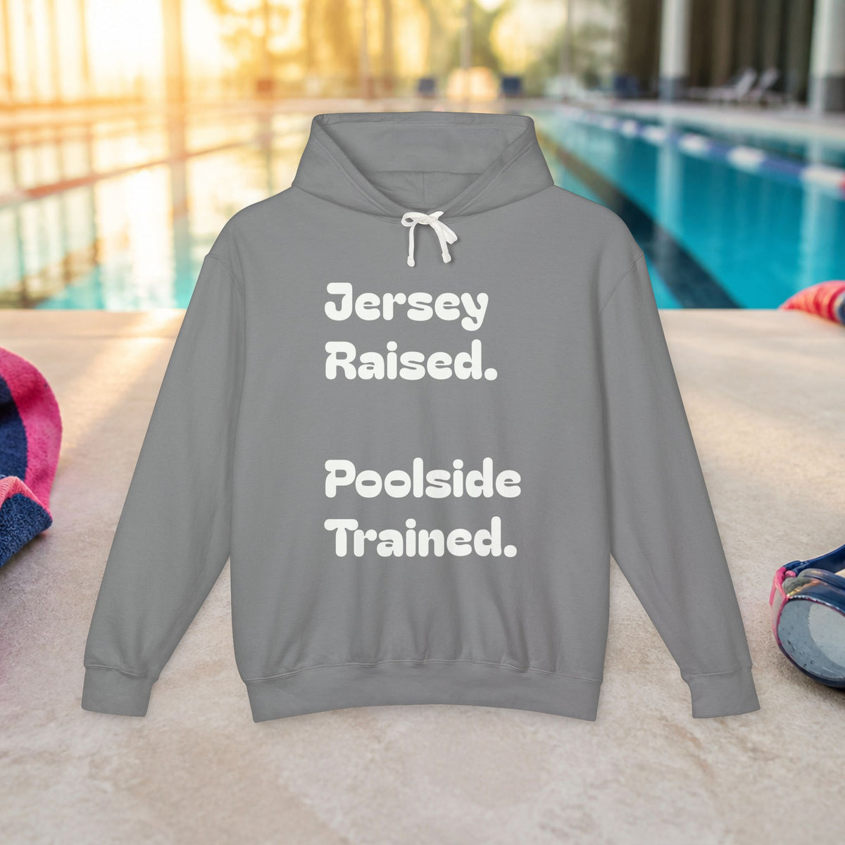 Jersey Raised Poolside Trained Hoodie | Sweatshirt