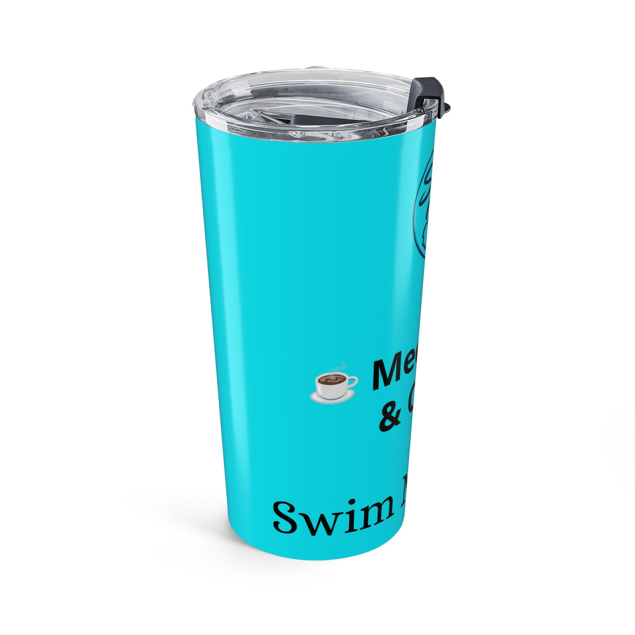 Swim Mom Tumbler 20oz | Swimmer Mom Stainless Steel Travel Cup