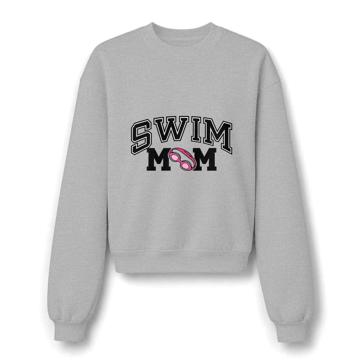 Swim Mom sweatshirt | Mom Swim Team Crewneck, Pink Athletic Mom Top