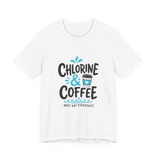 Chlorine & Coffee T-Shirt | Swim Meet Day Tee