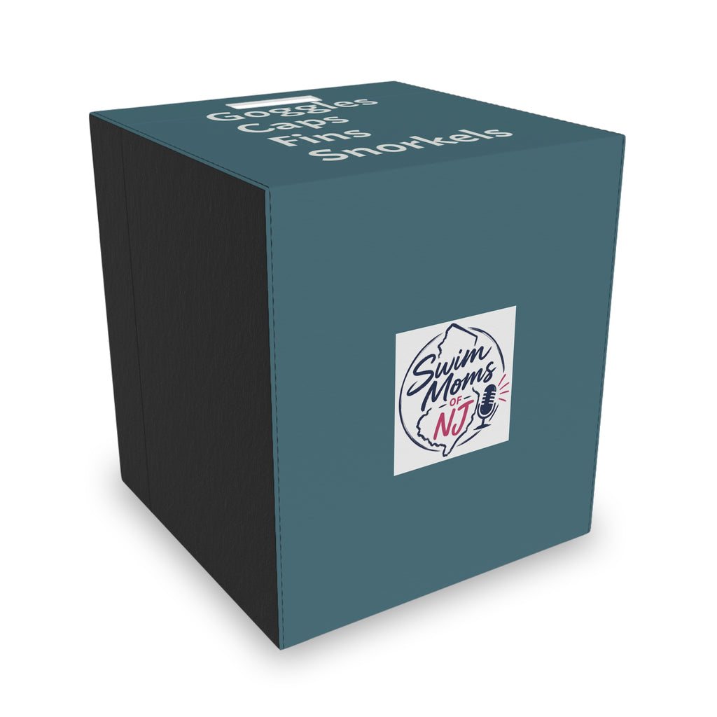 Goggles Caps Fins Snorkels Felt Storage Box | Aqua Dive Gear Organizer