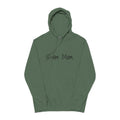 Swim Mom Hoodie | Pigment-Dyed Pullover with Back Patch