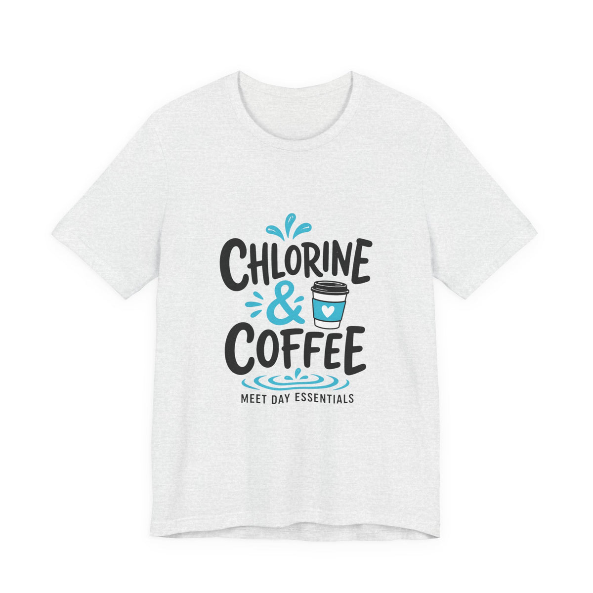 Chlorine & Coffee T-Shirt | Swim Meet Day Tee