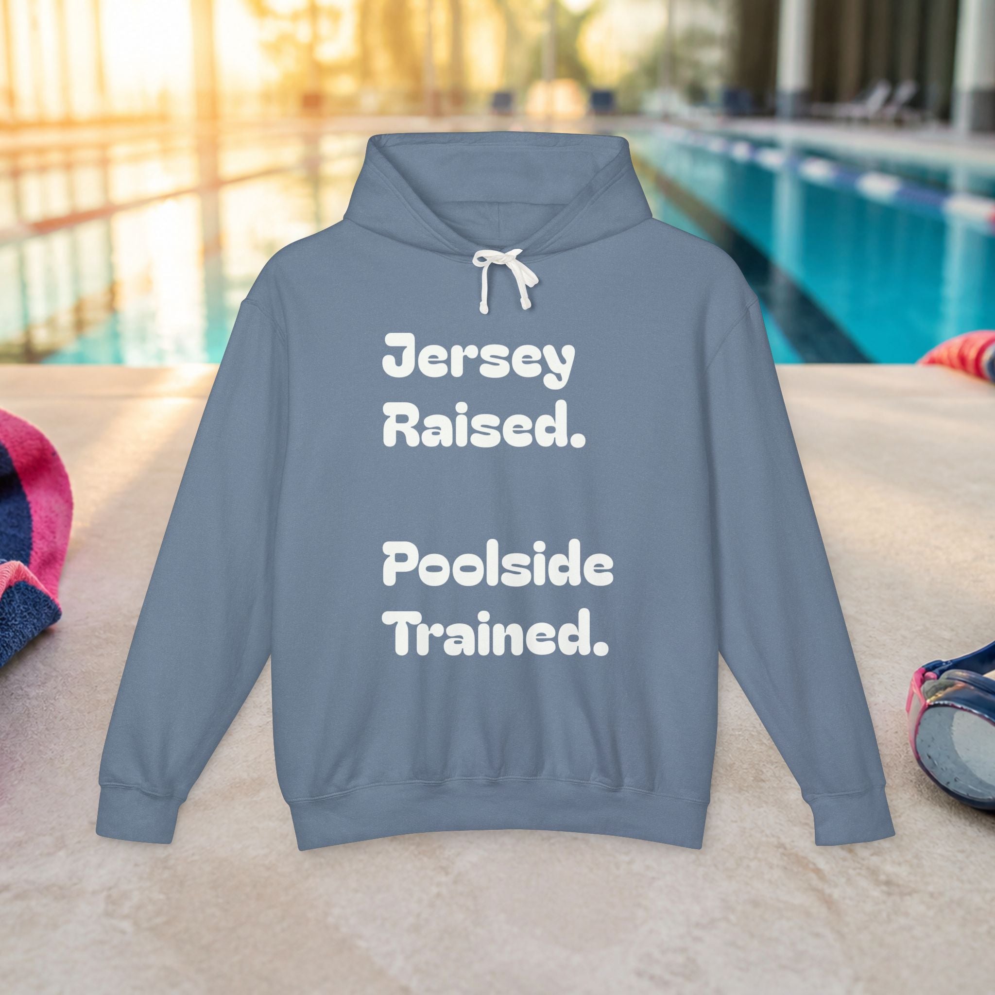 Jersey Raised Poolside Trained Hoodie | Sweatshirt