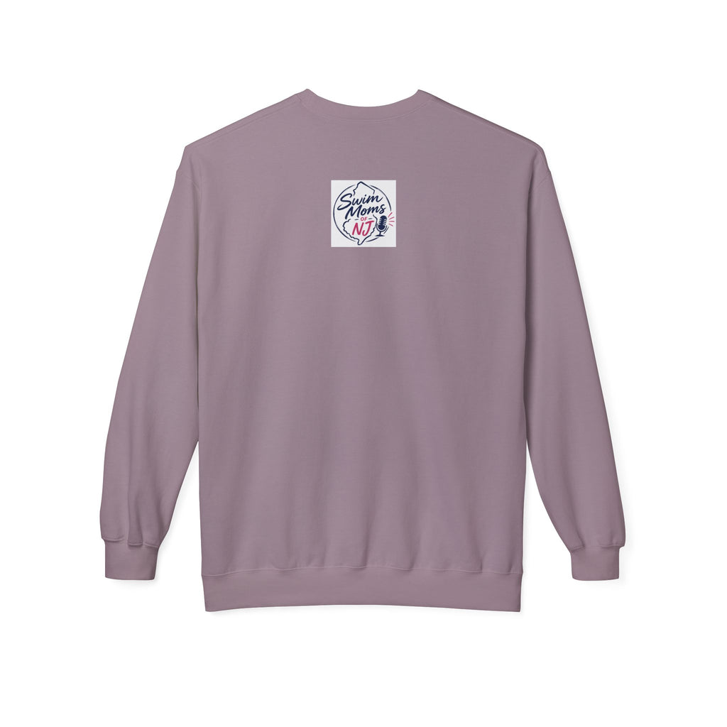 Fast Swimmer Mom heat sheet Sweatshirt | Swimming Mom Crewneck