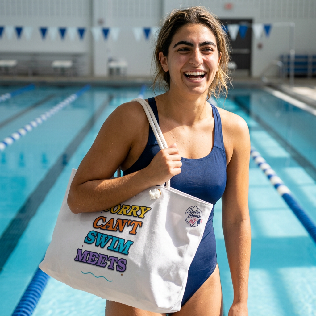 Sorry Can't Swim Meets Weekender Bag | Swim Team Humor