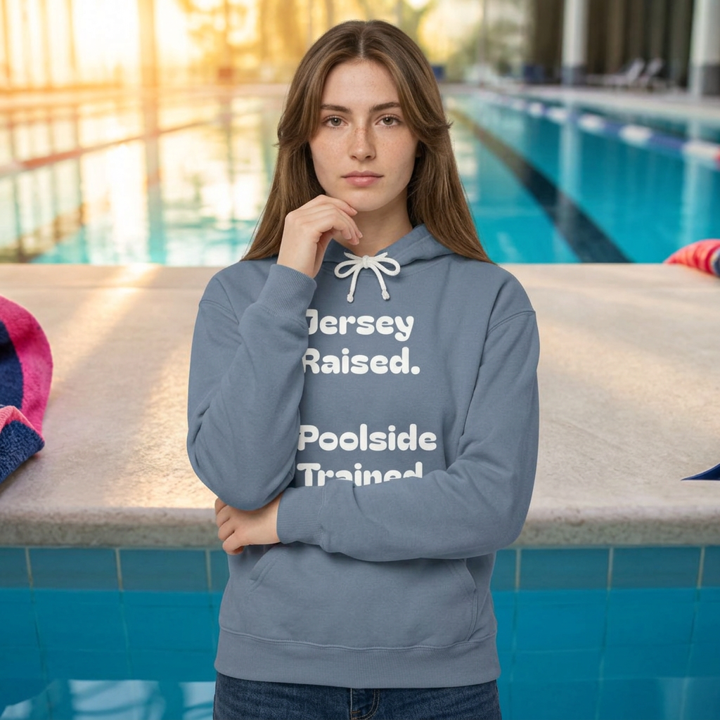 Jersey Raised Poolside Trained Hoodie | Sweatshirt