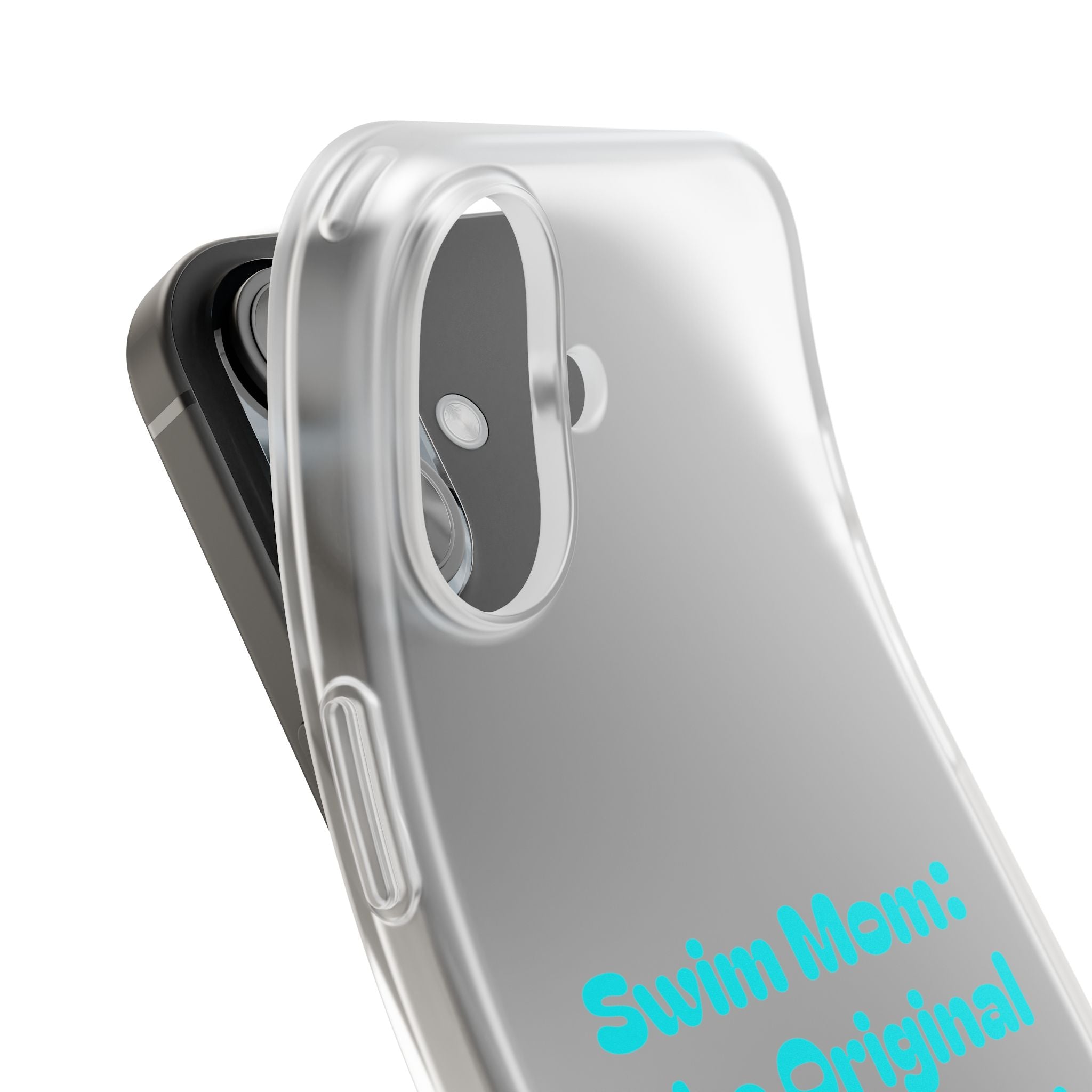 Swim Mom The Original Uber Driver Flexi Case | Clear Phone Case, Swim Team Parent