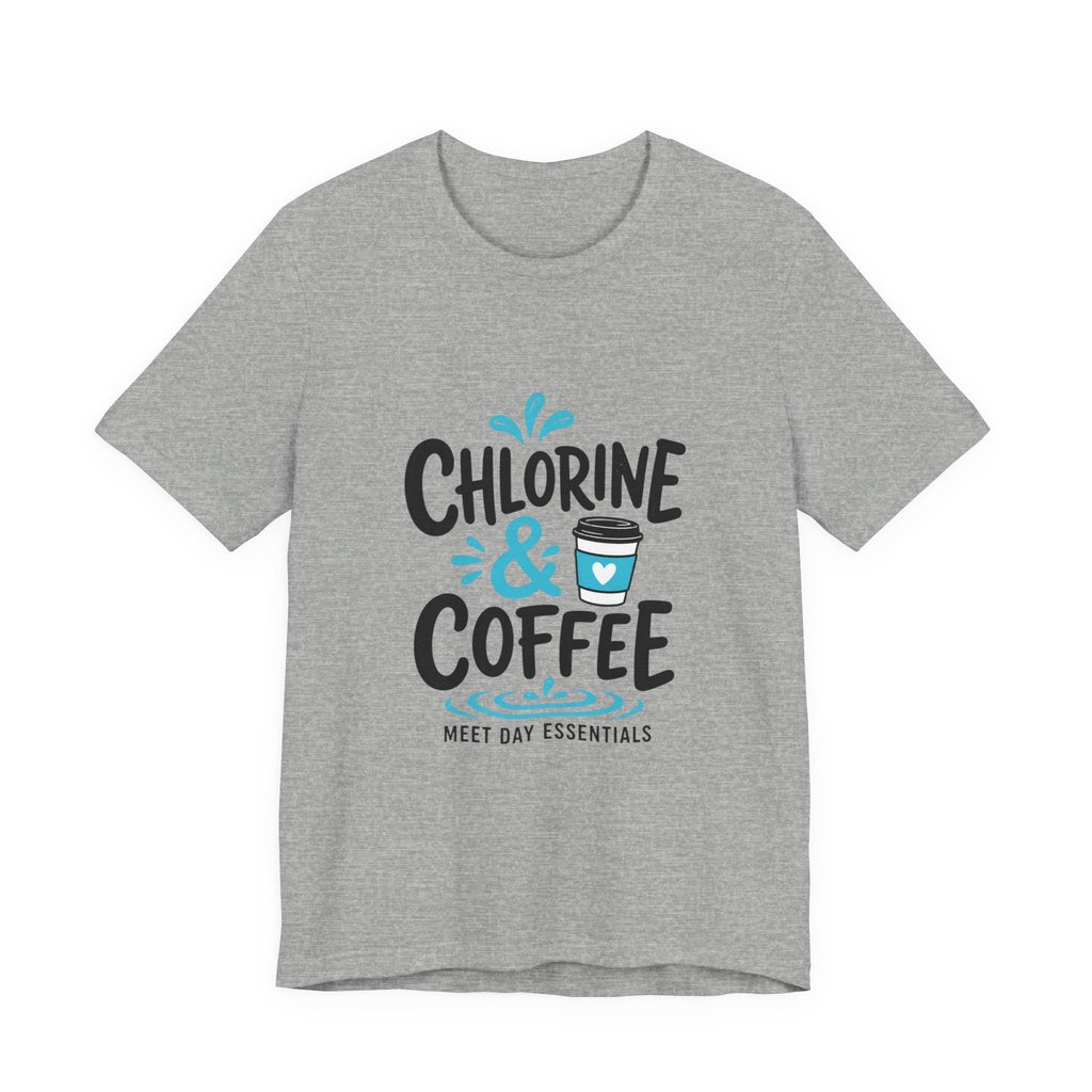 Chlorine & Coffee T-Shirt | Swim Meet Day Tee