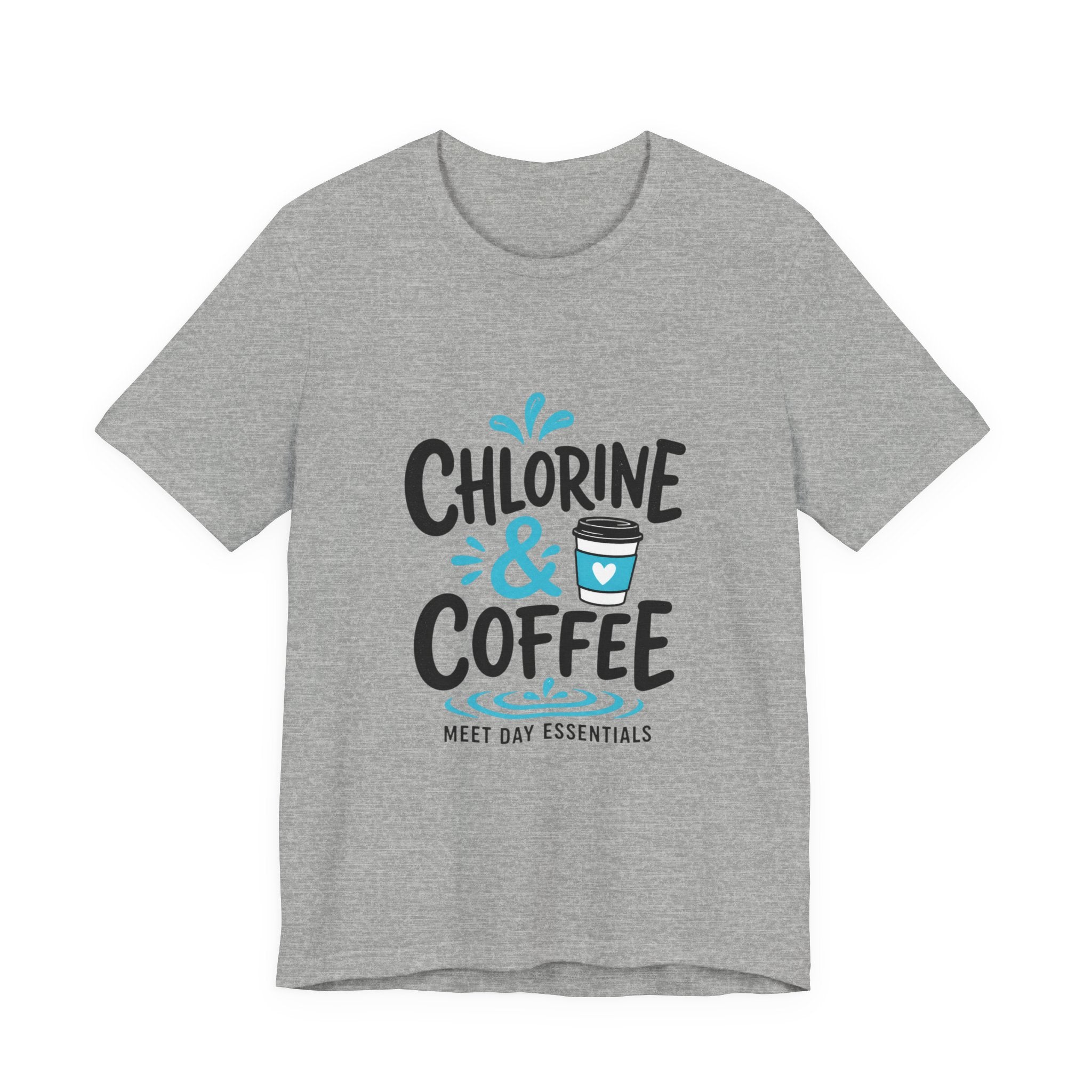 Chlorine & Coffee T-Shirt | Swim Meet Day Tee