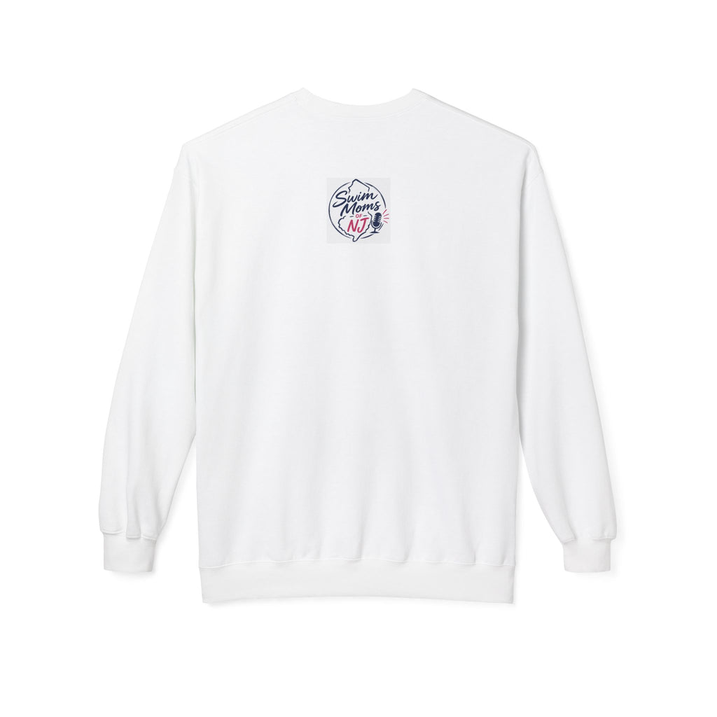 Fast Swimmer Mom heat sheet Sweatshirt | Swimming Mom Crewneck
