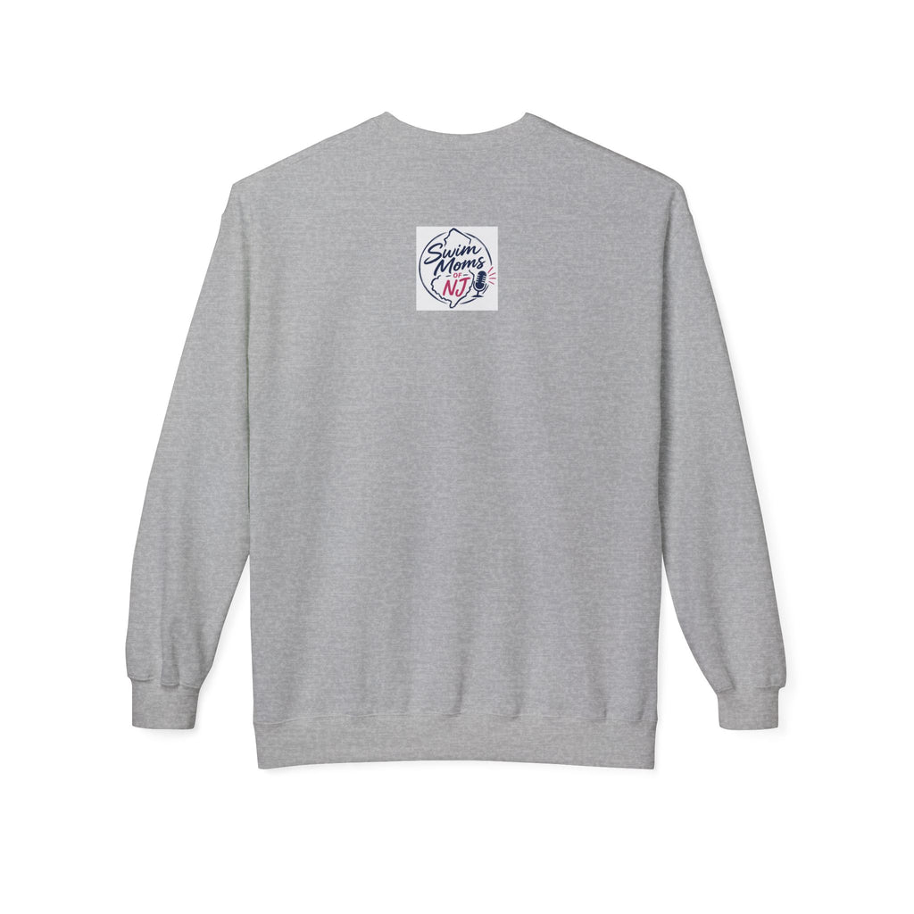 Fast Swimmer Mom heat sheet Sweatshirt | Swimming Mom Crewneck