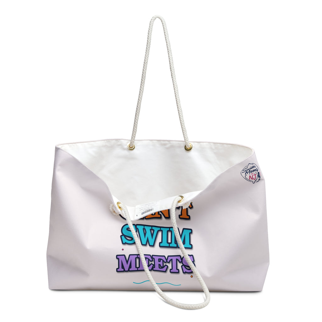 Sorry Can't Swim Meets Weekender Bag | Swim Team Humor