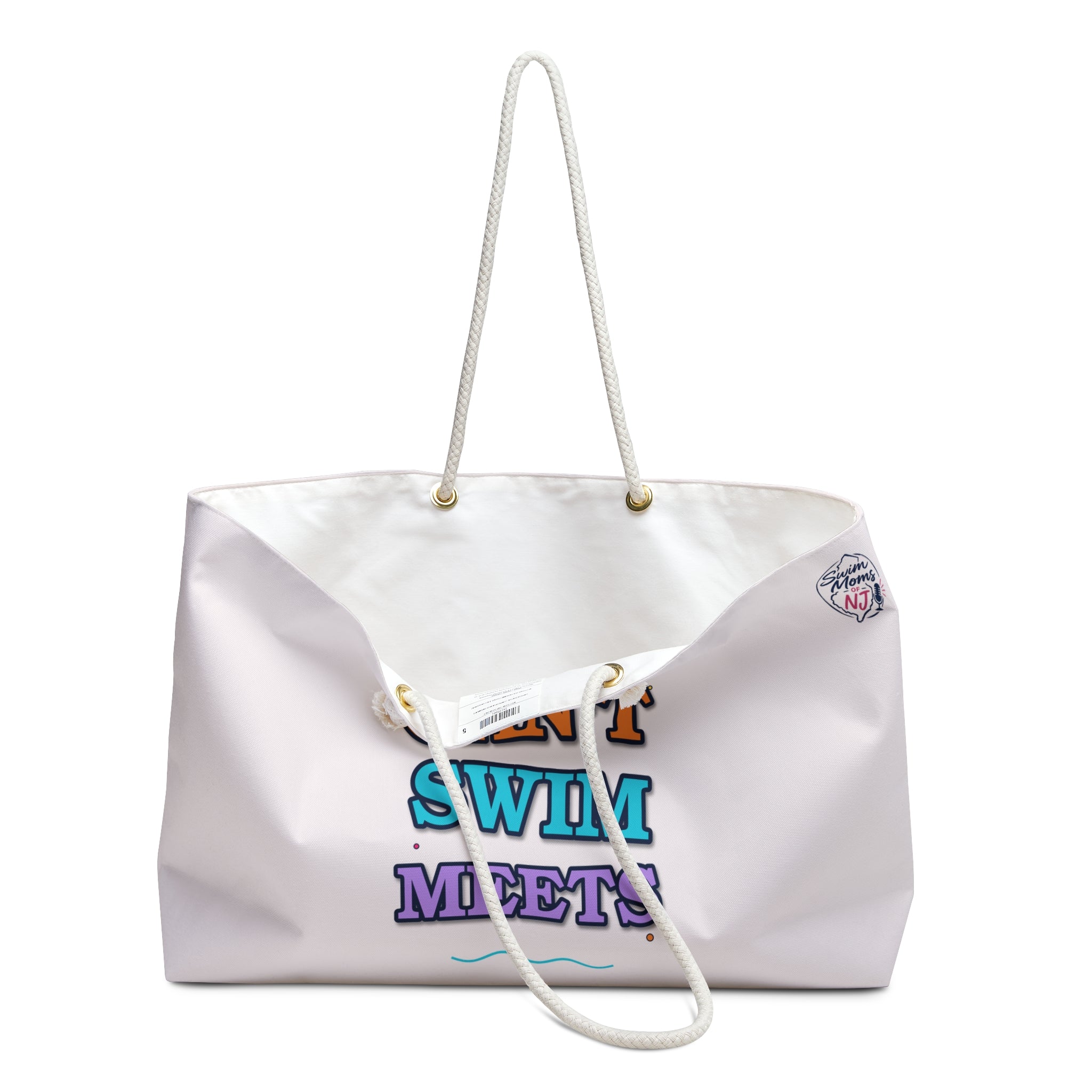 Sorry Can't Swim Meets Weekender Bag | Swim Team Humor