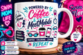 Swim Mom Coffee Mug | Powered by Coffee & MeetMobile, NJ Podcast