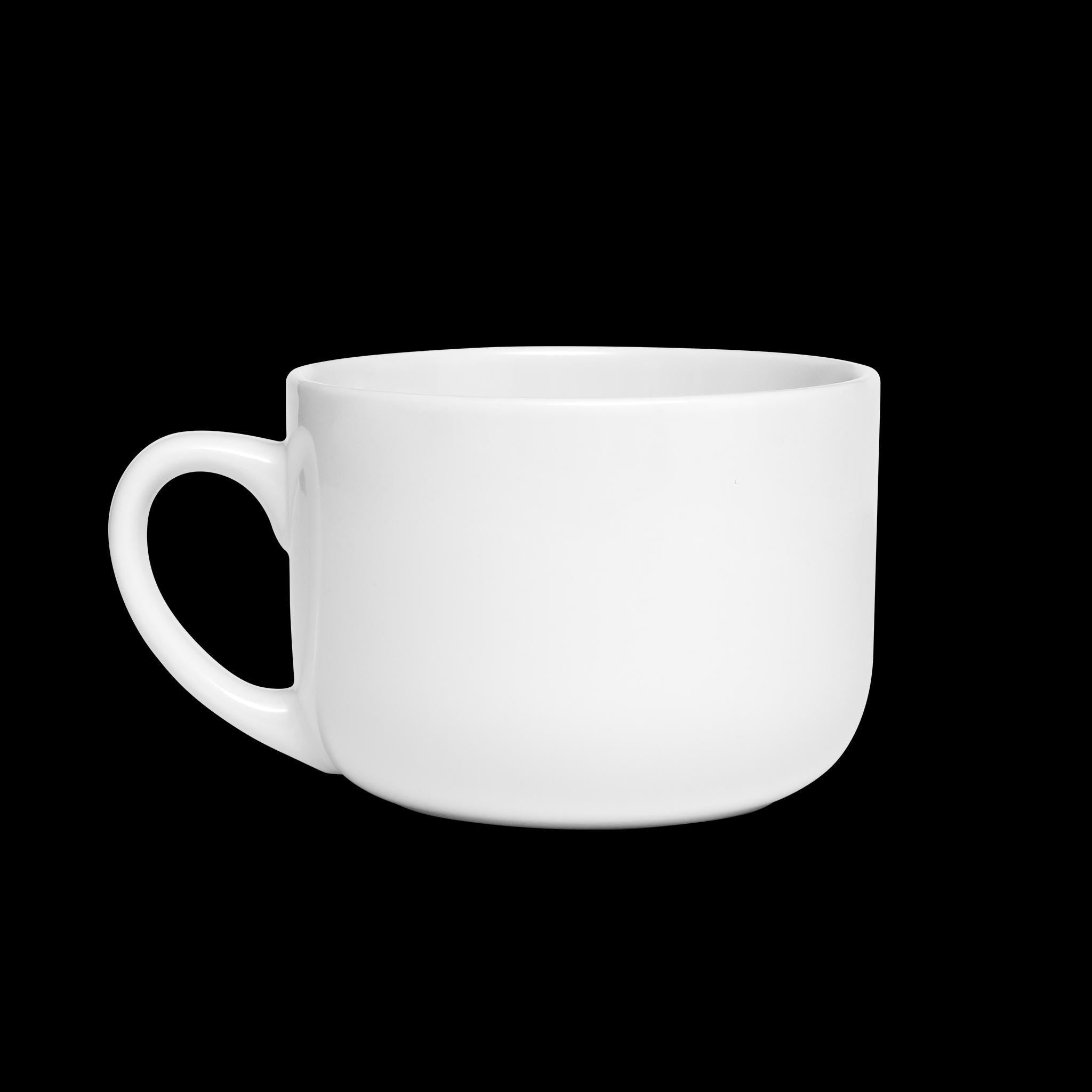 Running on Coffee and Meet Mobile SW Mug | Ceramic Latte Mug 25oz