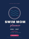Swim Mom Planner 2026-2027 | Digital PDF, Swim Meet Tracker, Goals (Download)